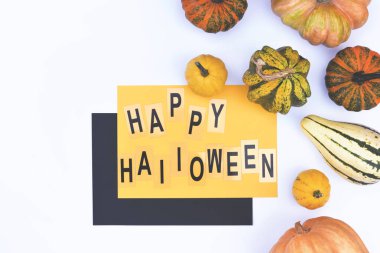 Cadılar Bayramı için parlak festival düz lei.