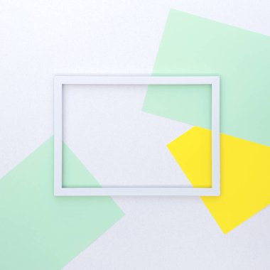 Beyaz çerçeveli açık renkli arka plan.