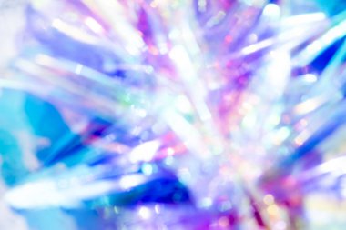 Parlak ve güzel soyut holografik arkaplan bulanıklığı. 