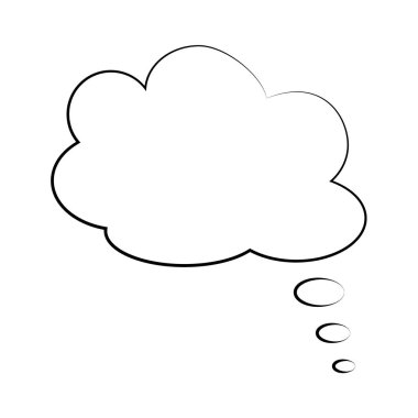 Pop art komik metin balonu, formatta illüstrasyon