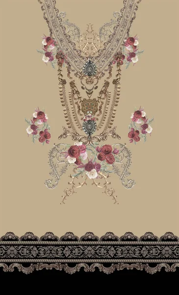 Jewellery roses romantic design — Stock Photo, Image