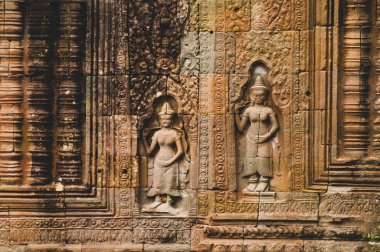 Bas Rölyef, Angkor Wat, Cambodia