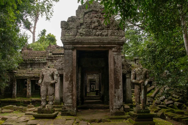 Podloubí Angkor Thom Kambodža — Stock fotografie