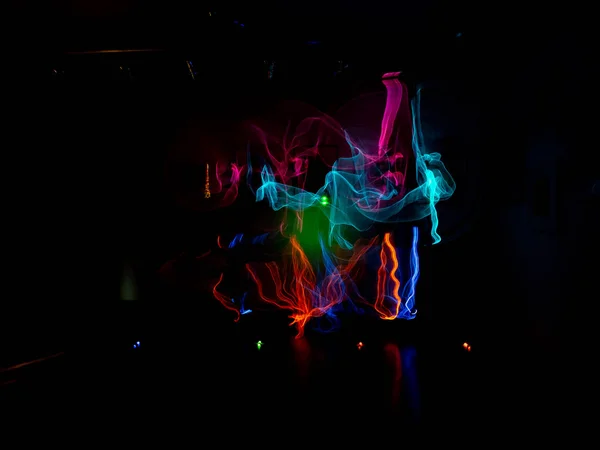 Light Painting Light Ballet — Stock Photo, Image