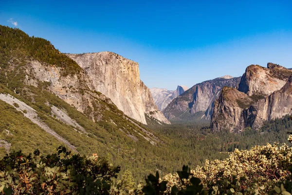 Blick Auf Capitan Yosemite Aus Der Ferne — Stockfoto