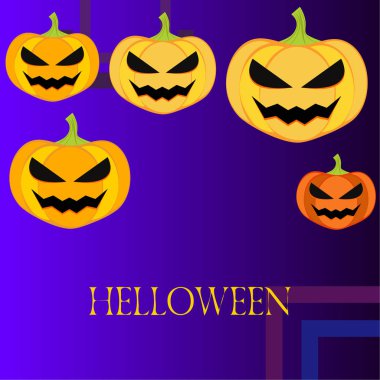 -Oyun kağıdı, Cadılar Bayramı arka plan, vektör çizim 