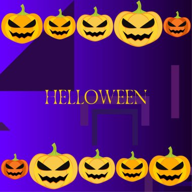 Cadılar Bayramı arka plan, vektör çizim. Kartı 