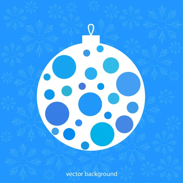Tarjeta Felicitación Vectorial Año Nuevo Fondo Vacaciones Navidad Fondo Abstracto — Vector de stock