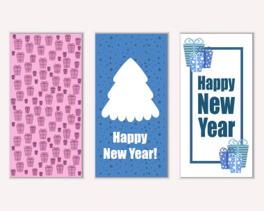 Mutlu Noeller ve mutlu yeni yıl tebrik kartları   