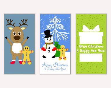 Mutlu Noeller ve mutlu yeni yıl tebrik kartları   