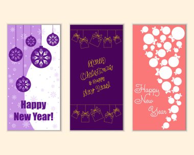 Mutlu Noeller ve mutlu yeni yıl tebrik kartları  