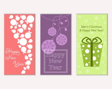 Mutlu Noeller ve mutlu yeni yıl tebrik kartları   