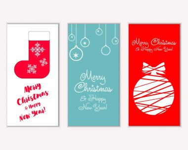 Mutlu Noeller ve mutlu yeni yıl tebrik kartları   