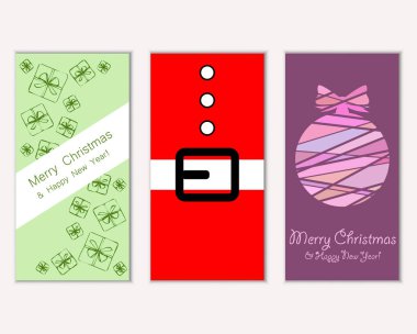 Mutlu Noeller ve mutlu yeni yıl tebrik kartları   