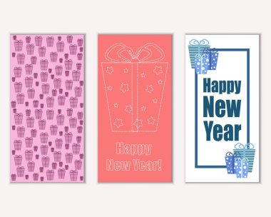 Mutlu Noeller ve mutlu yeni yıl tebrik kartları   