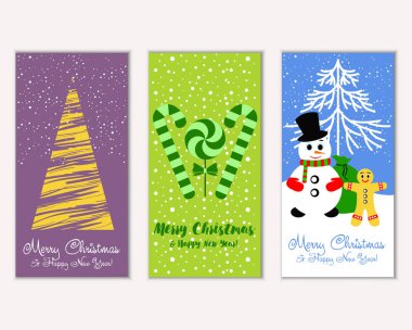 Mutlu Noeller ve mutlu yeni yıl tebrik kartları   