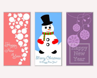 Mutlu Noeller ve mutlu yeni yıl tebrik kartları   