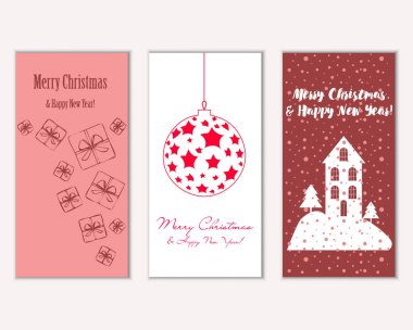 Mutlu Noeller ve mutlu yeni yıl tebrik kartları    