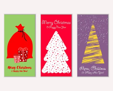 Mutlu Noeller ve mutlu yeni yıl tebrik kartları   