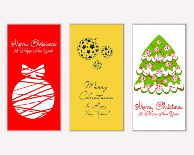 Mutlu Noeller ve mutlu yeni yıl tebrik kartları   