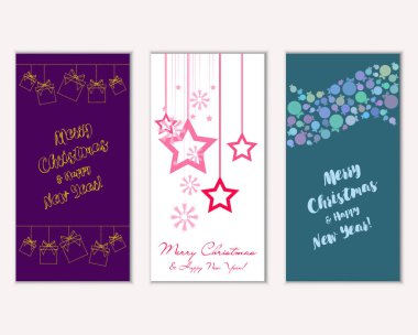 Mutlu Noeller ve mutlu yeni yıl tebrik kartları   