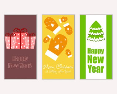 Mutlu Noeller ve mutlu yeni yıl tebrik kartları   