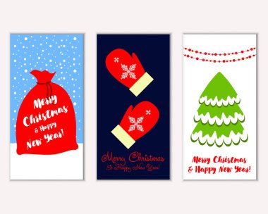 Mutlu Noeller ve mutlu yeni yıl tebrik kartları   
