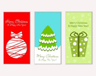Mutlu Noeller ve mutlu yeni yıl tebrik kartları   