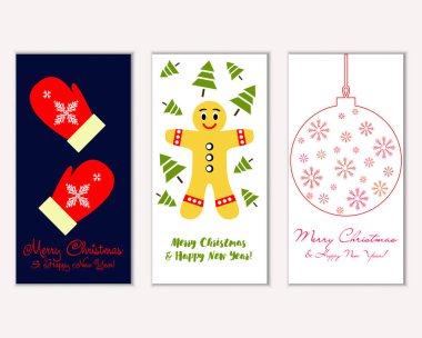 Mutlu Noeller ve mutlu yeni yıl tebrik kartları   