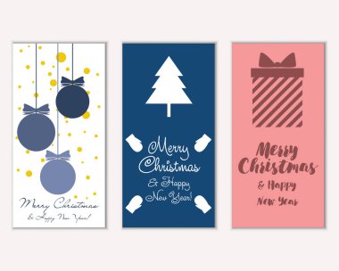 Mutlu Noeller ve mutlu yeni yıl tebrik kartları   