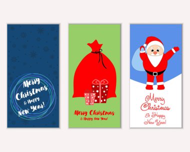 Mutlu Noeller ve mutlu yeni yıl tebrik kartları  