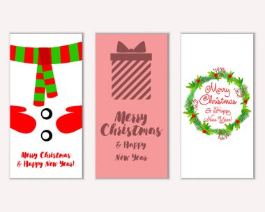 Mutlu Noeller ve mutlu yeni yıl tebrik kartları  