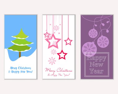 Mutlu Noeller ve mutlu yeni yıl tebrik kartları   