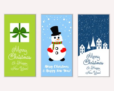 Mutlu Noeller ve mutlu yeni yıl tebrik kartları   