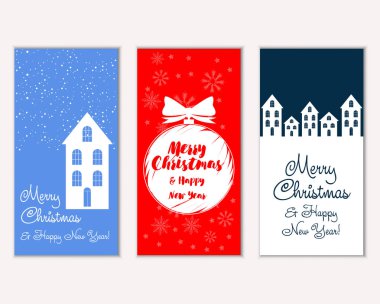 Mutlu Noeller ve mutlu yeni yıl tebrik kartları  