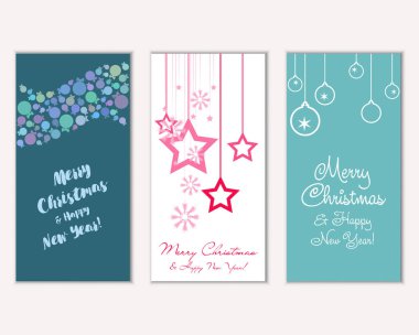 Mutlu Noeller ve mutlu yeni yıl tebrik kartları   