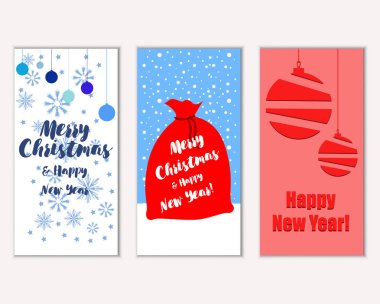 Mutlu Noeller ve mutlu yeni yıl tebrik kartları   
