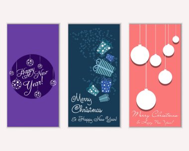 Mutlu Noeller ve mutlu yeni yıl tebrik kartları  