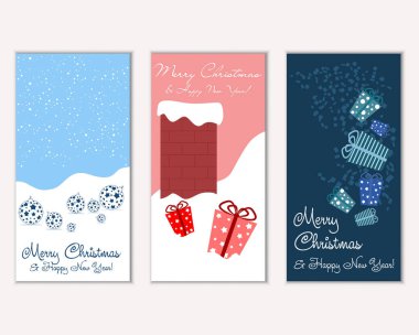 Mutlu Noeller ve mutlu yeni yıl tebrik kartları  