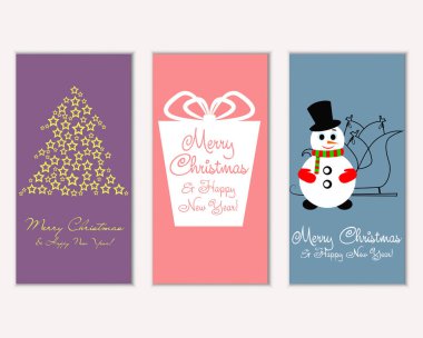 Mutlu Noeller ve mutlu yeni yıl tebrik kartları   