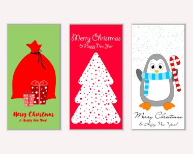 Mutlu Noeller ve mutlu yeni yıl tebrik kartları   