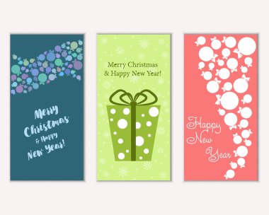 Mutlu Noeller ve mutlu yeni yıl tebrik kartları   