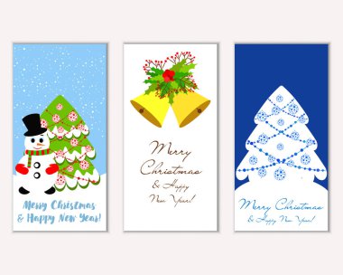 Mutlu Noeller ve mutlu yeni yıl tebrik kartları  
