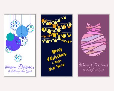 Mutlu Noeller ve mutlu yeni yıl tebrik kartları    