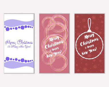 Mutlu Noeller ve mutlu yeni yıl tebrik kartları   