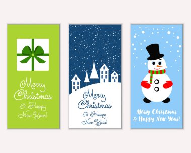 Mutlu Noeller ve mutlu yeni yıl tebrik kartları   