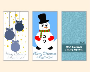 Mutlu Noeller ve mutlu yeni yıl tebrik kartları  