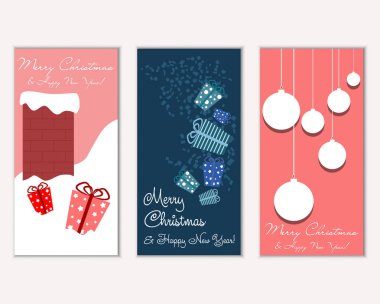 Mutlu Noeller ve mutlu yeni yıl tebrik kartları  