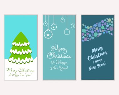 Mutlu Noeller ve mutlu yeni yıl tebrik kartları   
