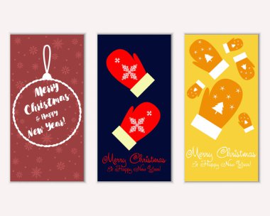 Mutlu Noeller ve mutlu yeni yıl tebrik kartları   